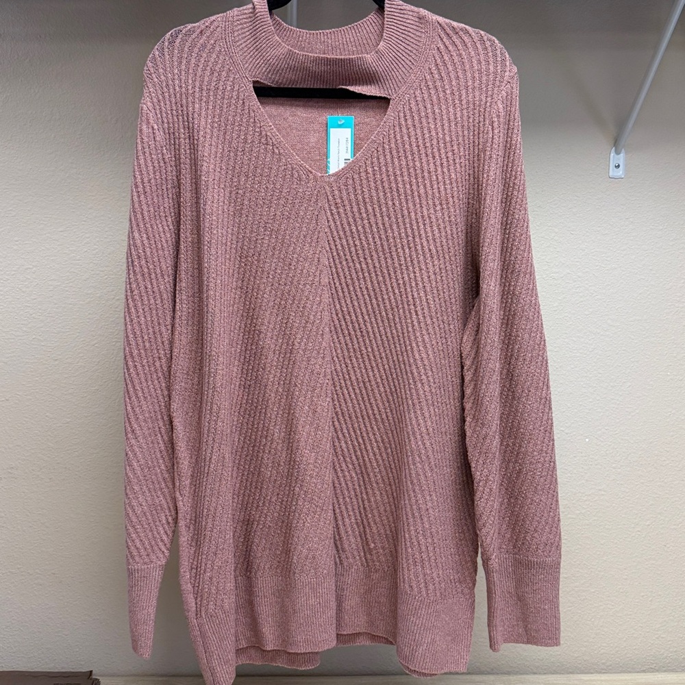 WYNTER Women's Inara Cutout Detail Mock Neck Sweater